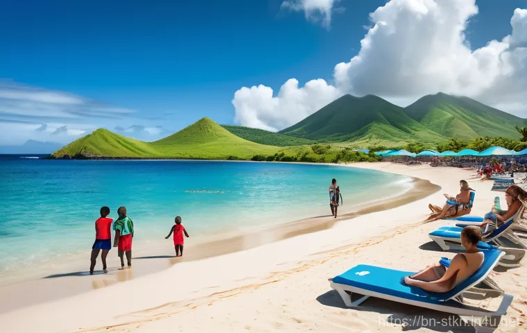 세인트키츠 네비스 경제 및 산업 - Prompt 1: Serene Island Tourism and Family Fun** 세인트키츠 네비스 경제 및 산업 - Prompt 1: Serene Island Tourism and Family Fun**