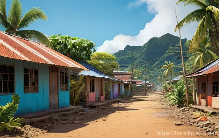 세인트키츠 네비스 자연재해 기록 - Here are three detailed image generation prompts in English: 세인트키츠 네비스 자연재해 기록 - Here are three detailed image generation prompts in English: